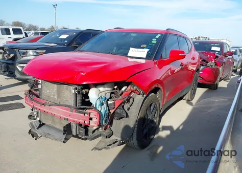 2019 Chevrolet Blazer из США, поврежденный, VIN 3GNKBCRS3KS696994